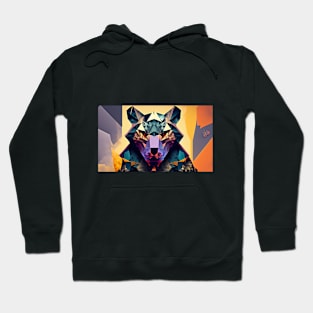 Wolf at Peace Hoodie